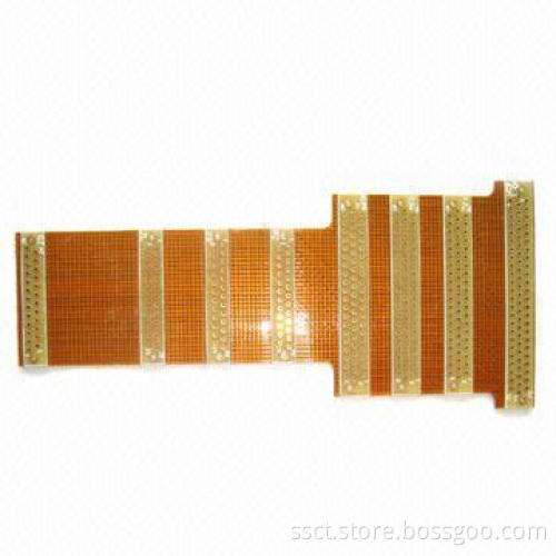 Rigid-flexible PCB with Trace Width Space of 4 to 5mil and Six Layers